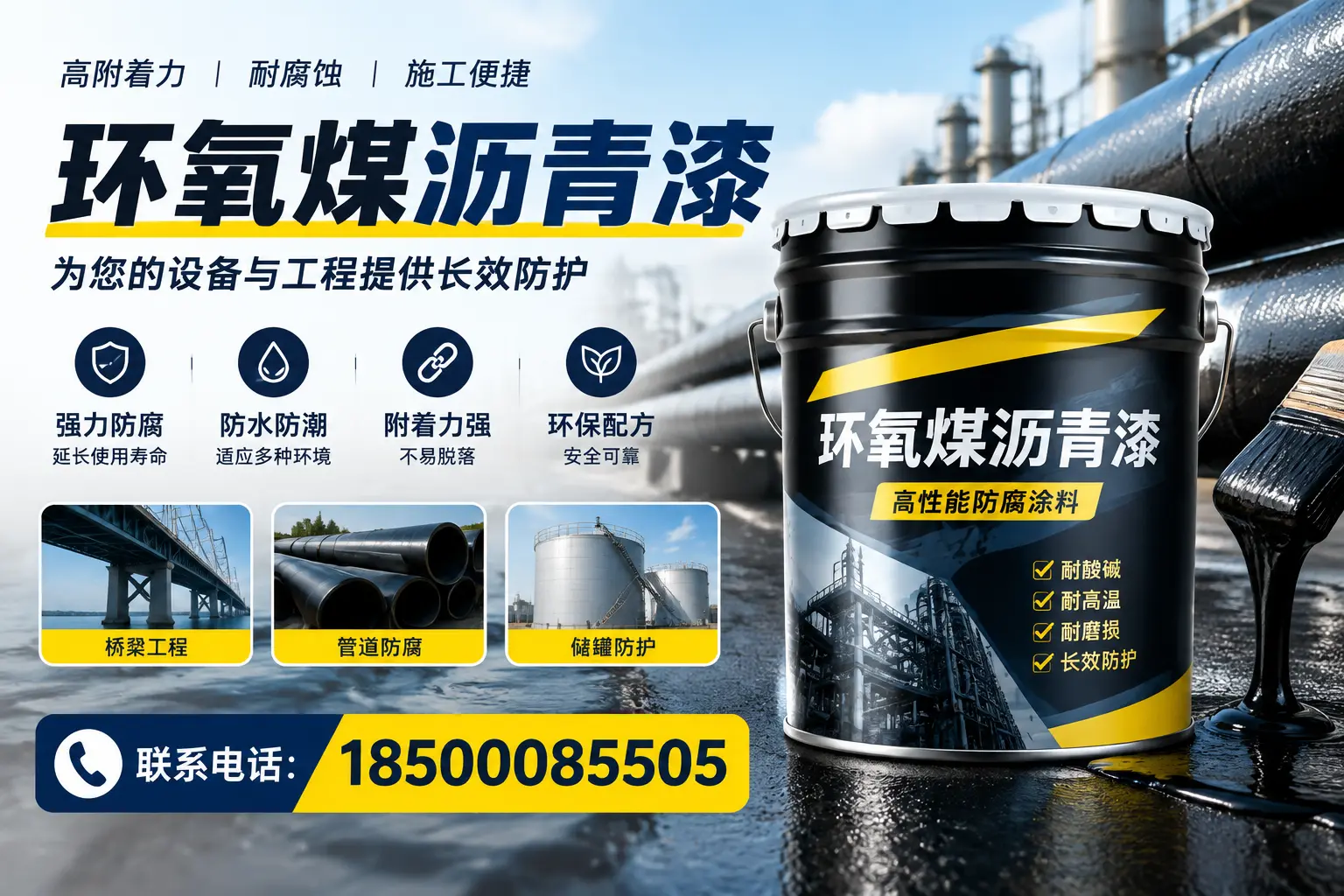 环氧煤沥青漆与其他涂料的对比分析，助力抚顺企业决策